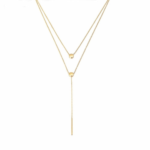 Layered Lariat Necklace